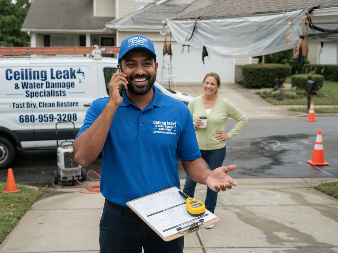 Ceiling Leak Cleanup Alto, NM FAQs